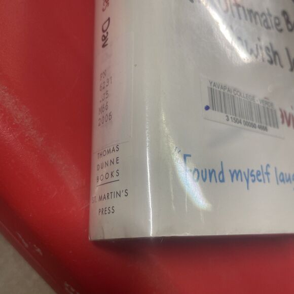 Oy!: The Ultimate Book of Jewish Jokes - Hardcover By Minkoff, David Humor Fun - Picture 2 of 4